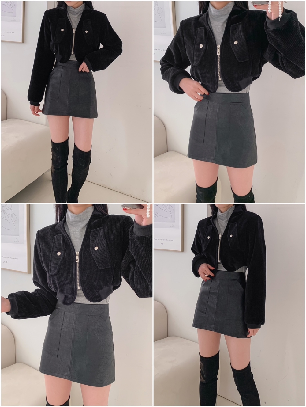 エコファー裏地中綿コーデュロイドブルゾン | 詳細画像26