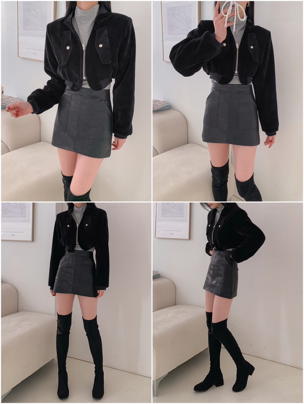 エコファー裏地中綿コーデュロイドブルゾン | 詳細画像23