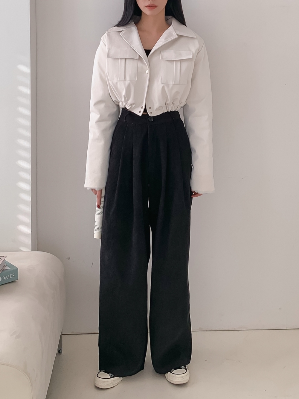 ツータックコーデュロイワイドパンツ | 詳細画像4