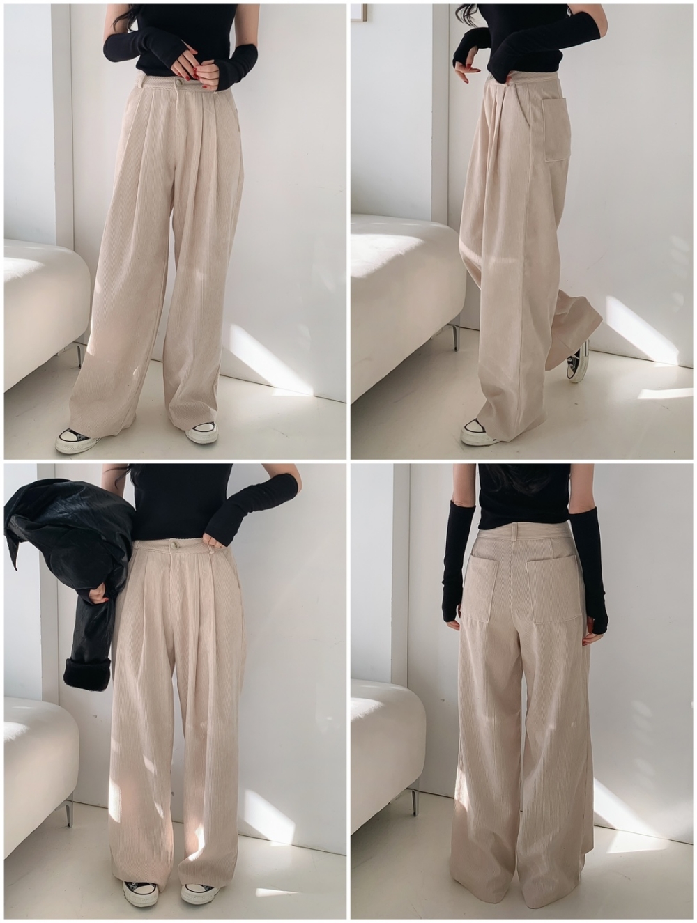 ツータックコーデュロイワイドパンツ | 詳細画像7