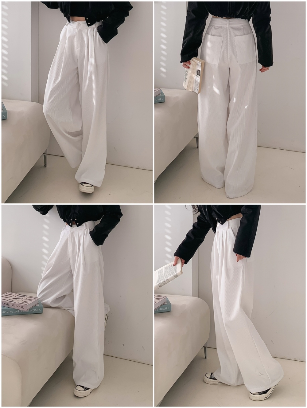 ツータックコーデュロイワイドパンツ | 詳細画像8