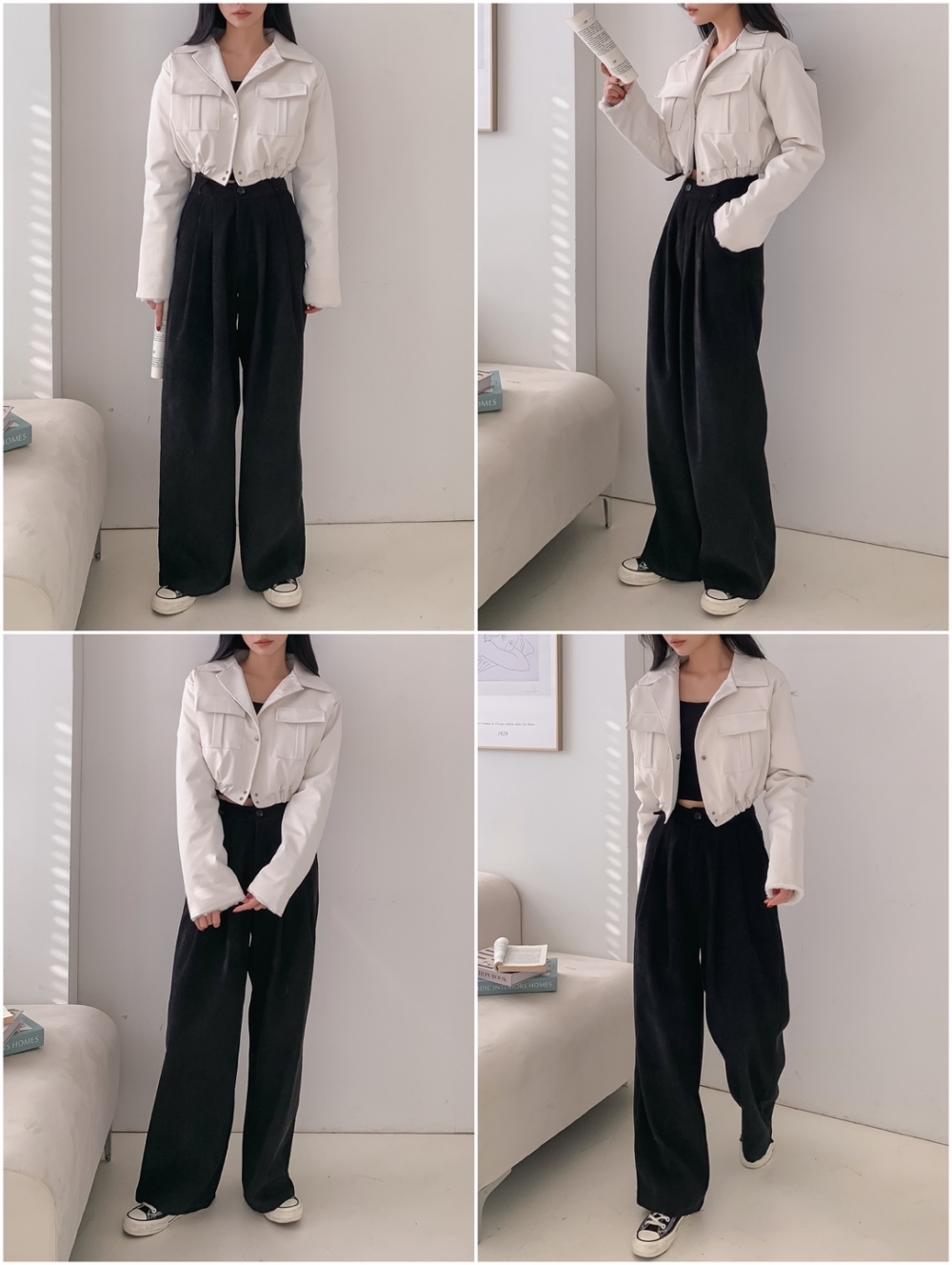 ツータックコーデュロイワイドパンツ | 詳細画像9