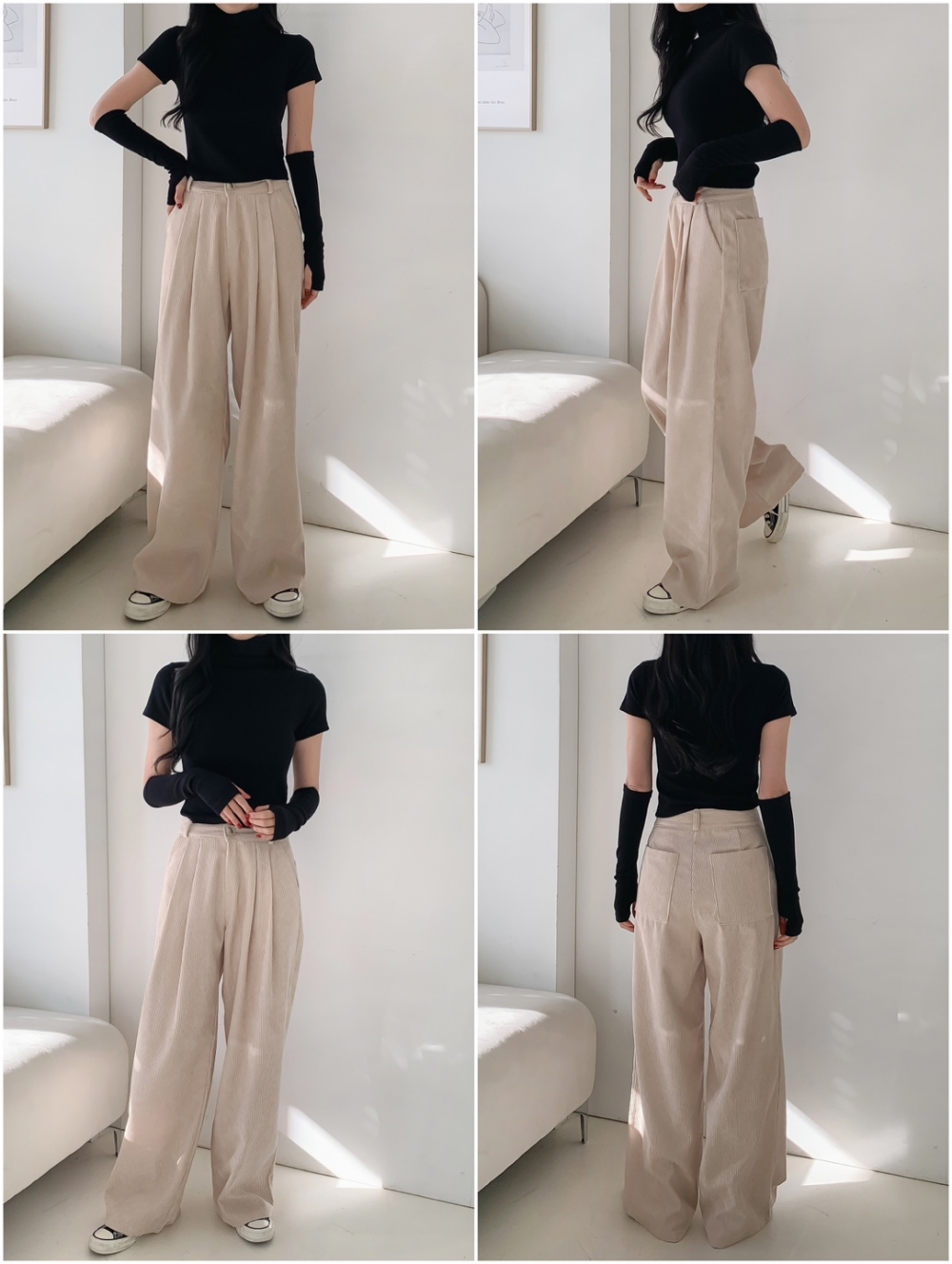 ツータックコーデュロイワイドパンツ | 詳細画像10