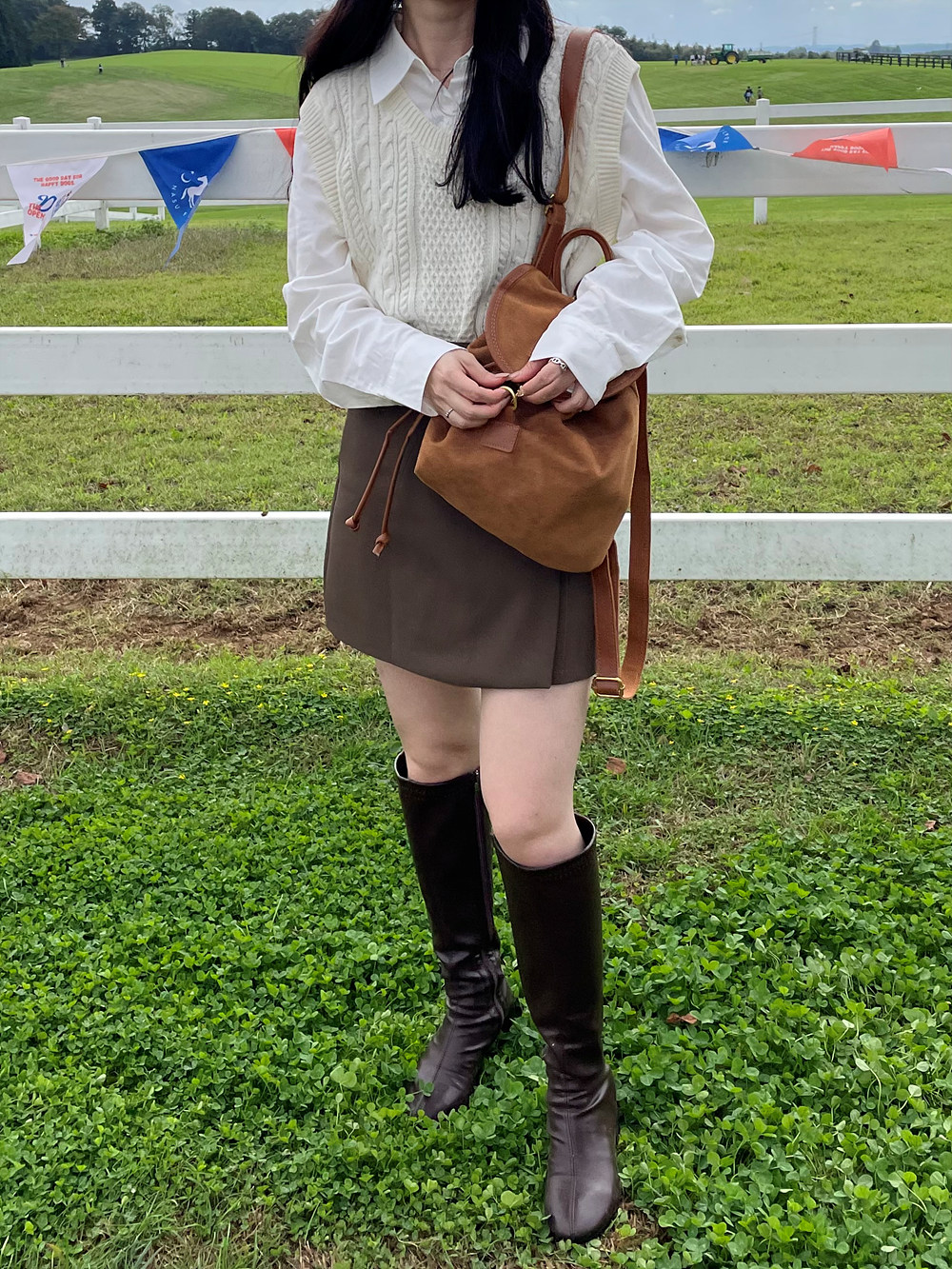 パンツ裏地ボタンラップ調ミニスカート | 詳細画像7