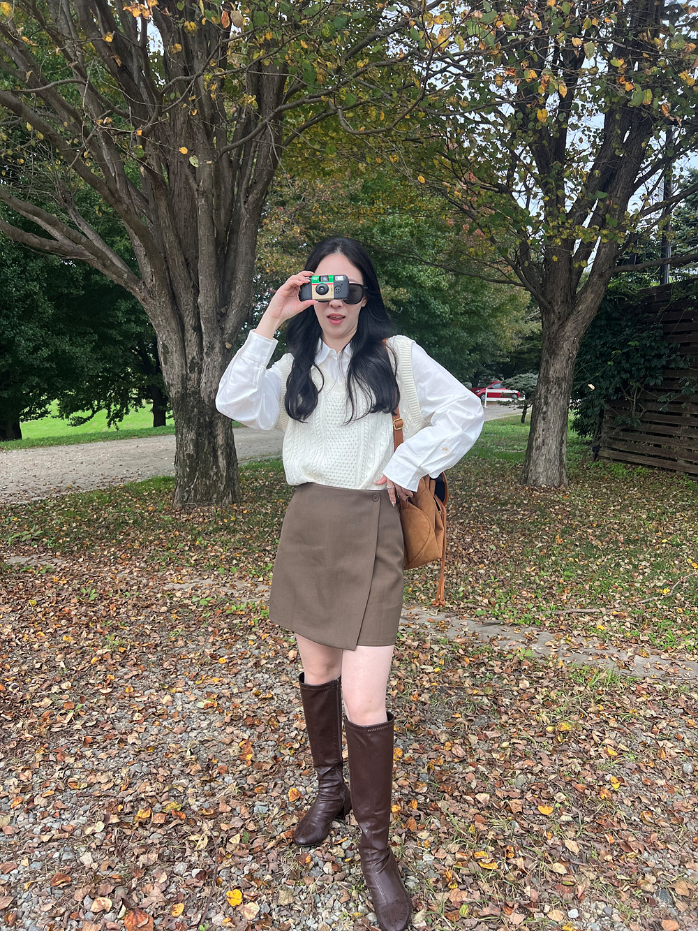 パンツ裏地ボタンラップ調ミニスカート | 詳細画像13