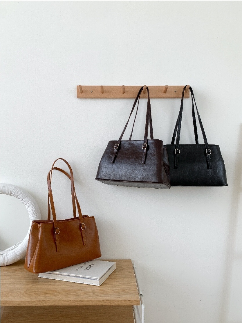 バックルハンドル台形バッグ | 詳細画像12