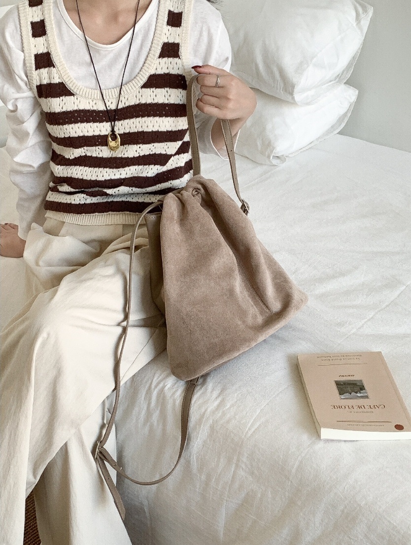 スエード調バケットバックパック | 詳細画像6