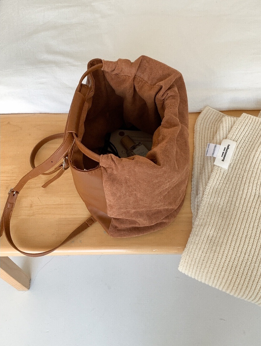 スエード調バケットバックパック | 詳細画像7