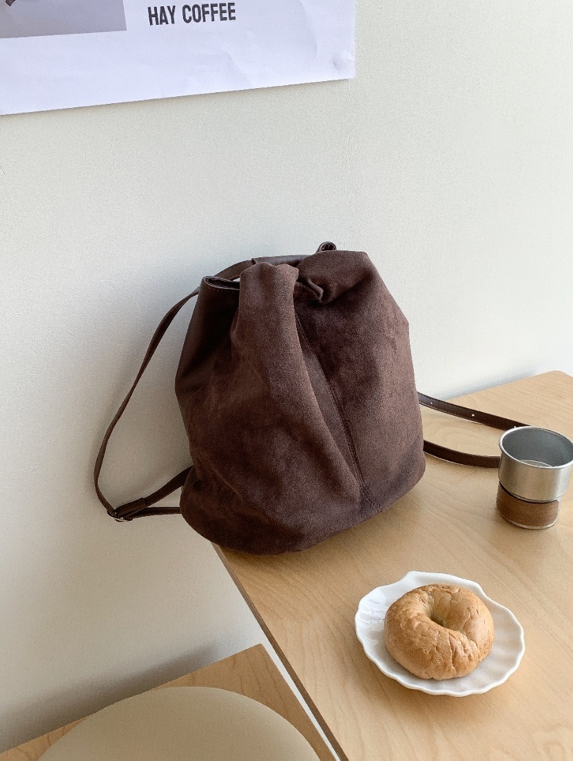 スエード調バケットバックパック | 詳細画像8