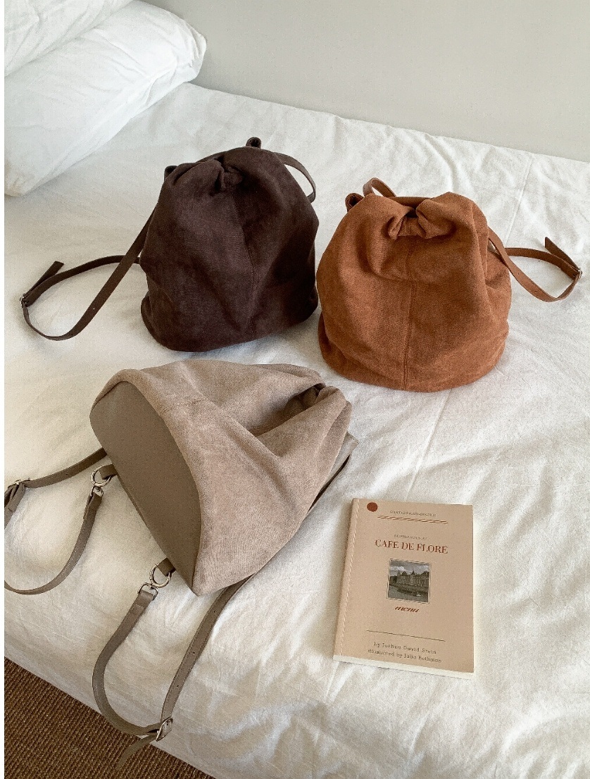 スエード調バケットバックパック | 詳細画像14