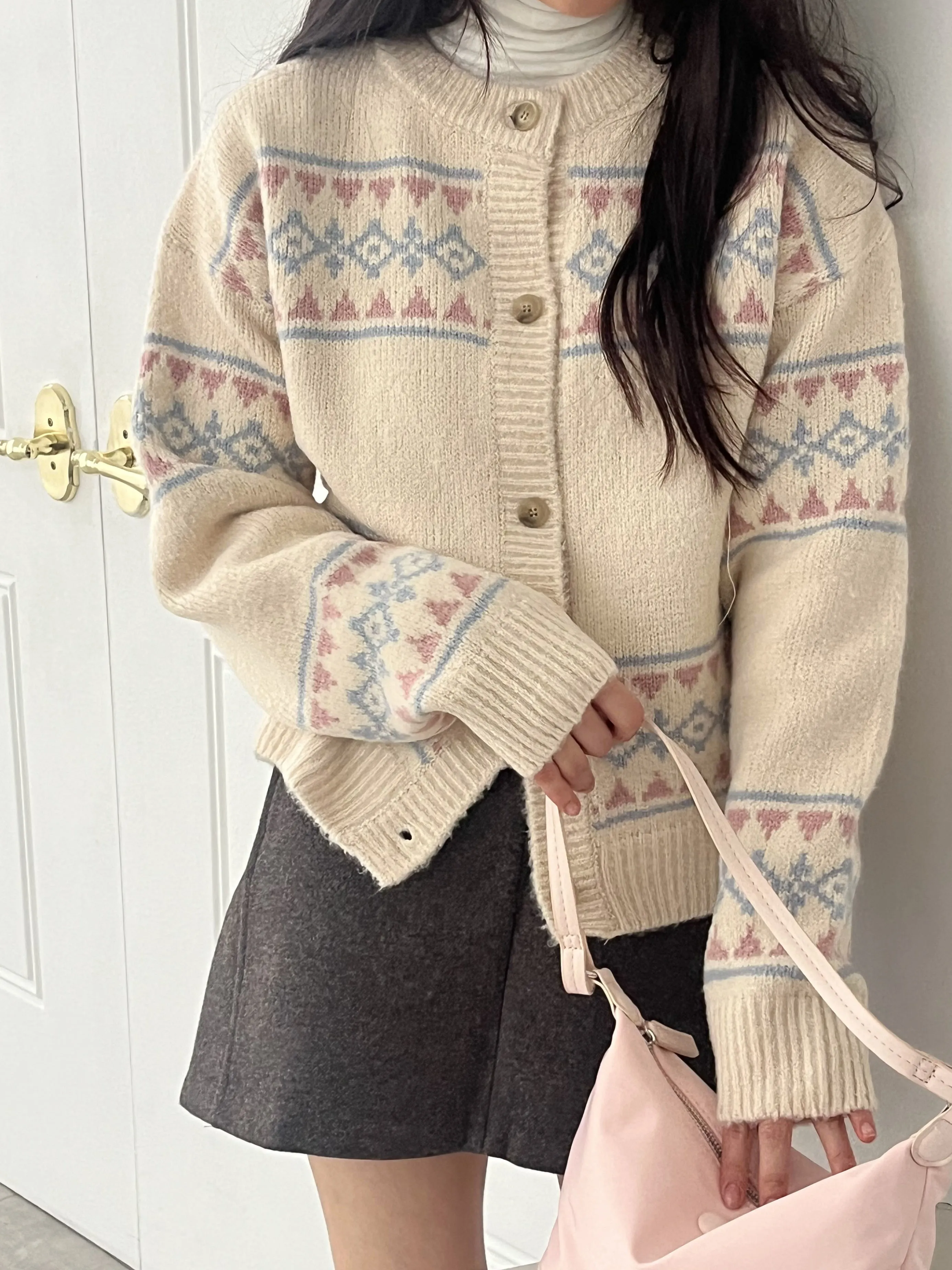 ダイヤノルディックカーディガン | 詳細画像1