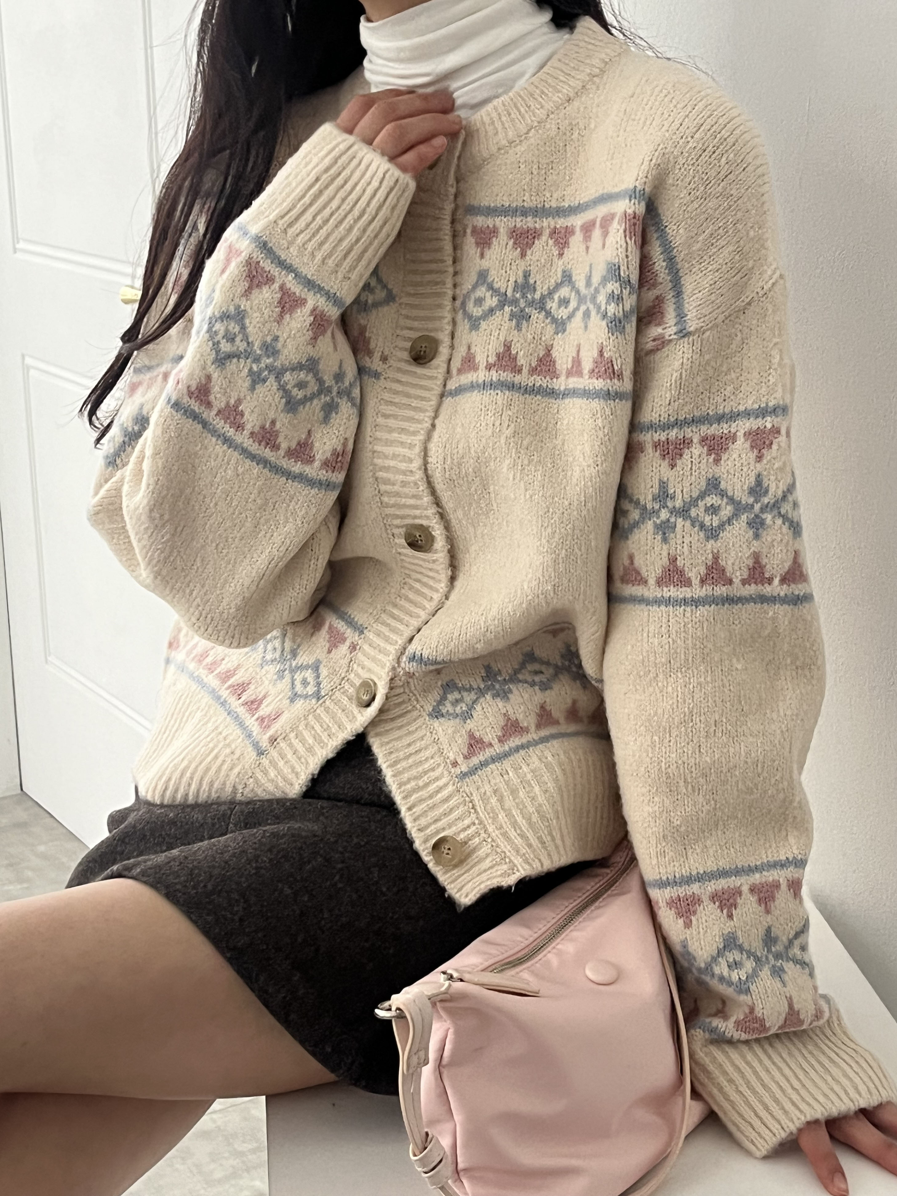 ダイヤノルディックカーディガン | 詳細画像2