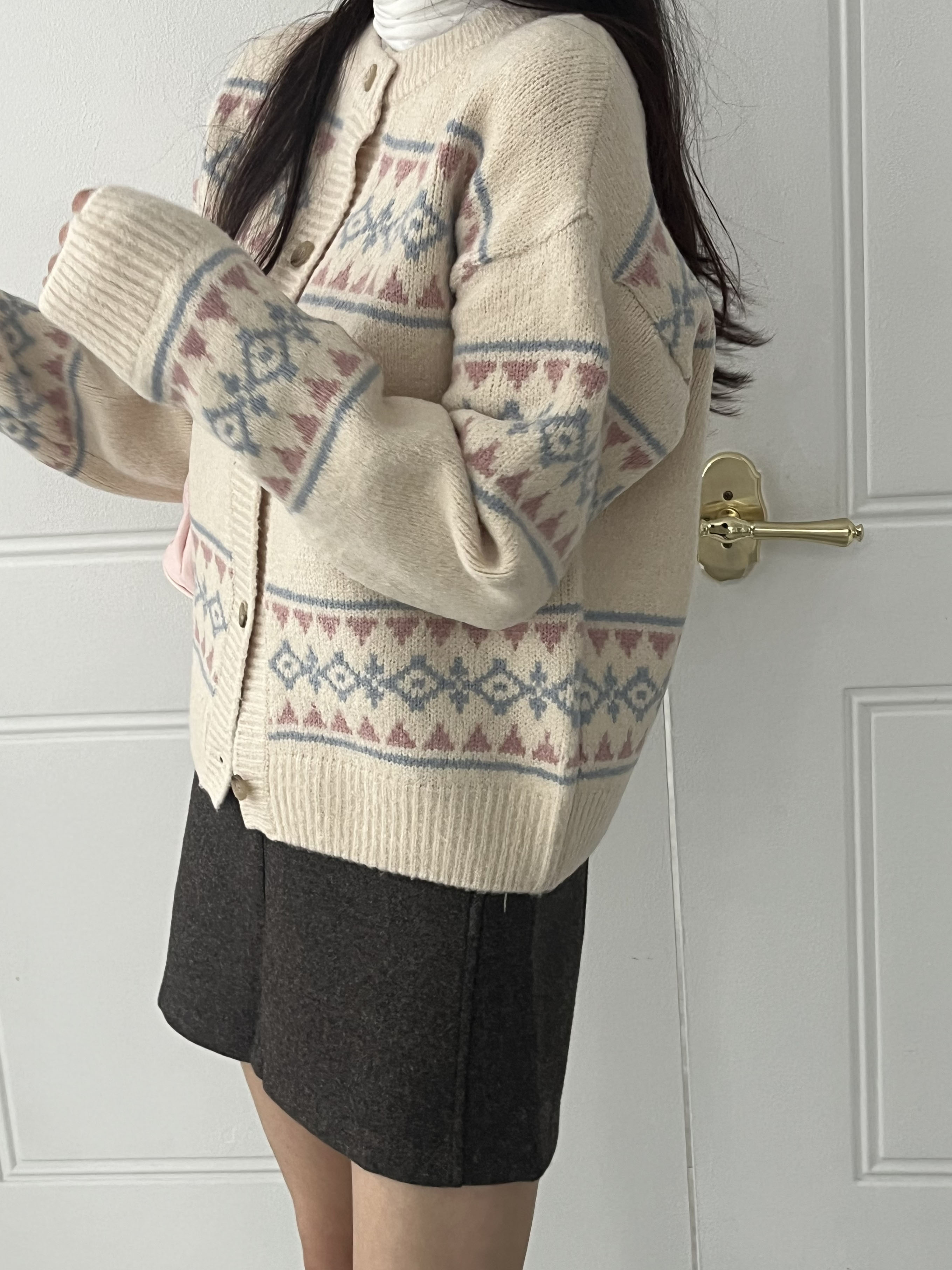 ダイヤノルディックカーディガン | 詳細画像4