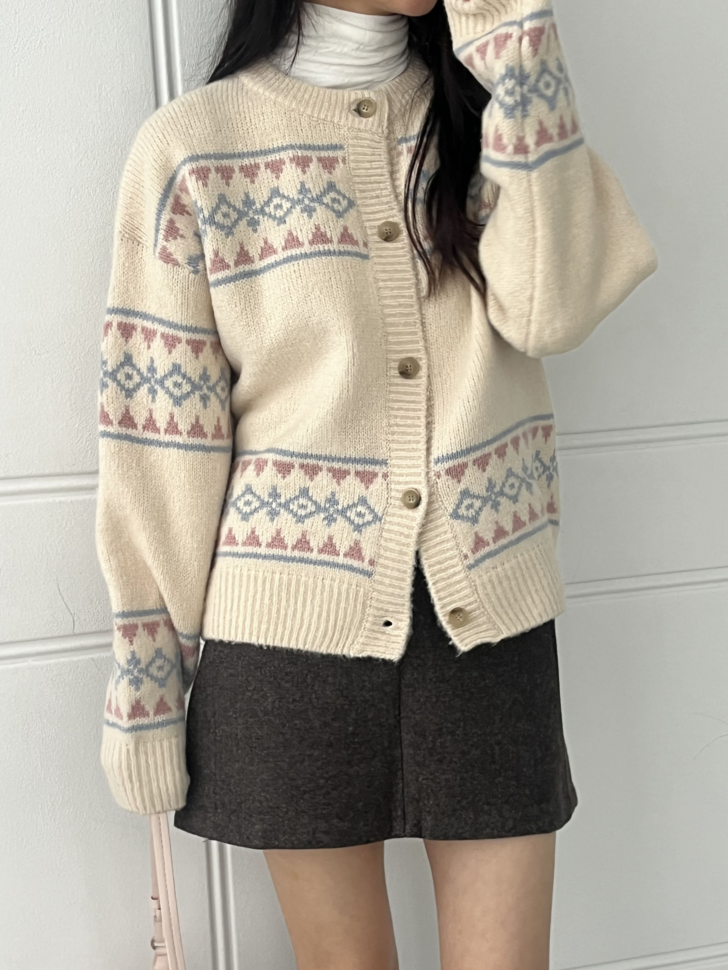 ダイヤノルディックカーディガン | 詳細画像3