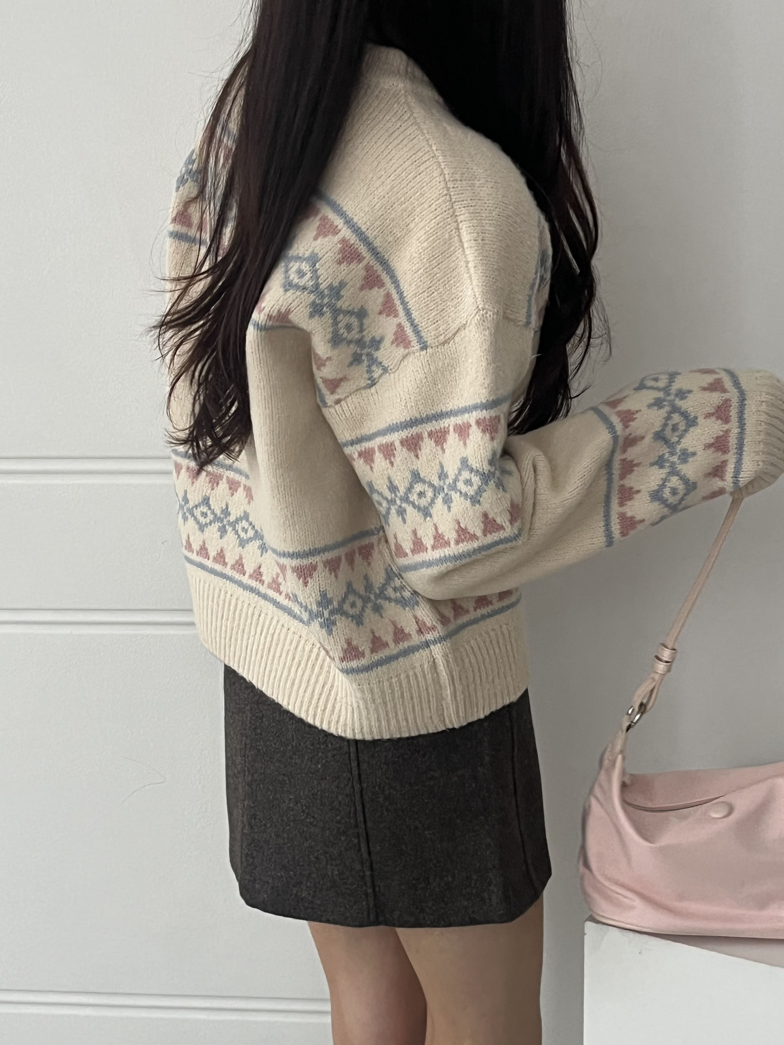 ダイヤノルディックカーディガン | 詳細画像7