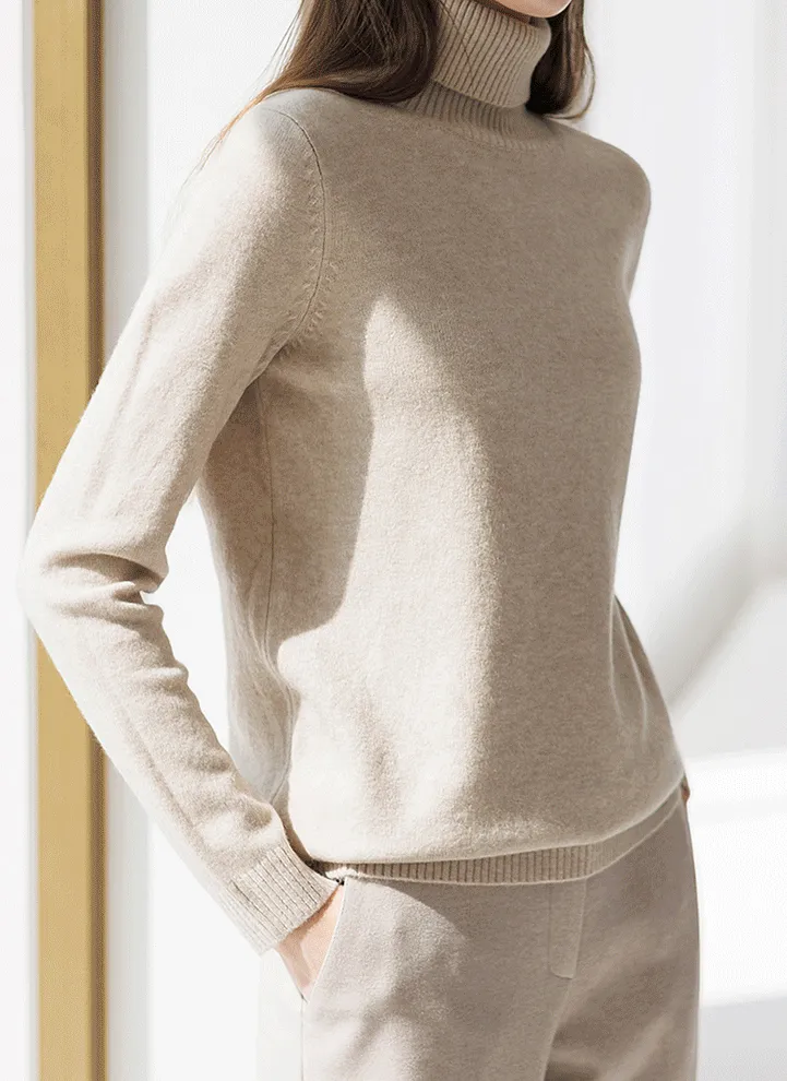 タートルネック長袖ニット | styleonme | 詳細画像1