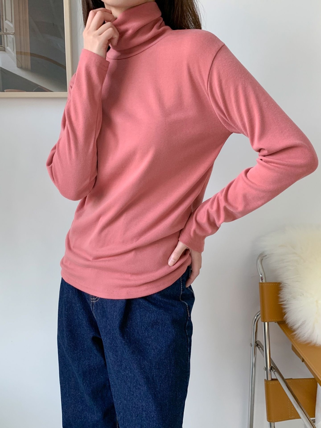 ハイネック長袖Tシャツ | 詳細画像6