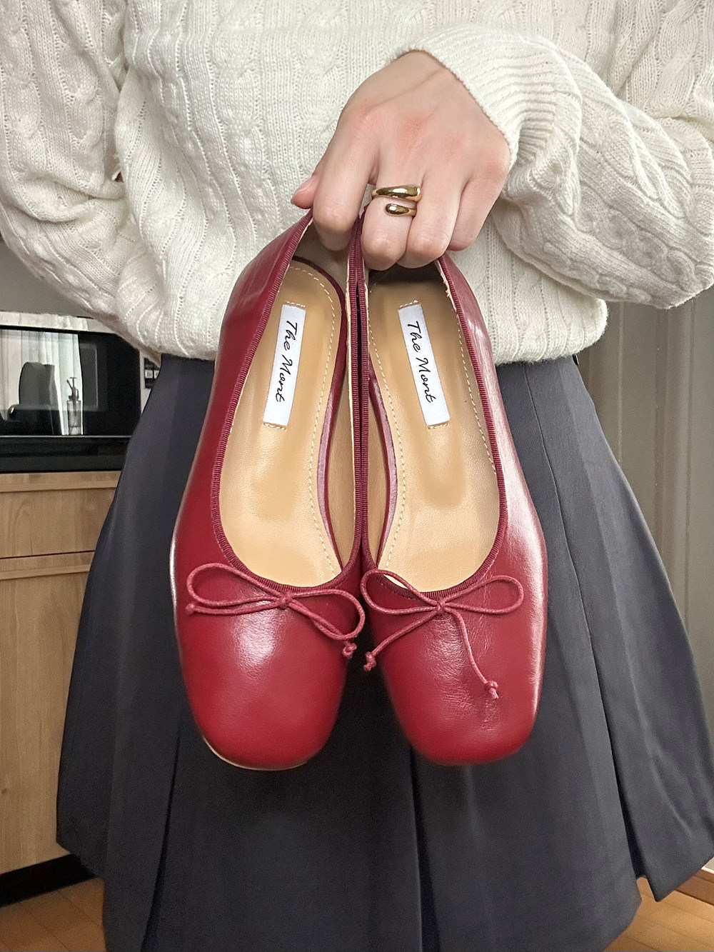 ミドルヒールリボンパンプス | レディースファッション通販 - DHOLIC