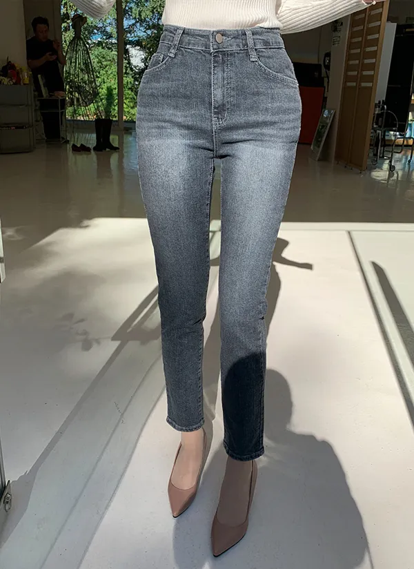 アンクルスキニーデニムパンツ | fiona | 詳細画像1