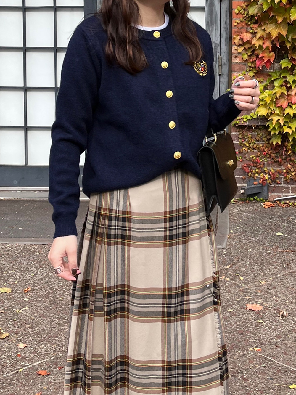 エンブレムゴールドボタンカーディガン | 詳細画像4