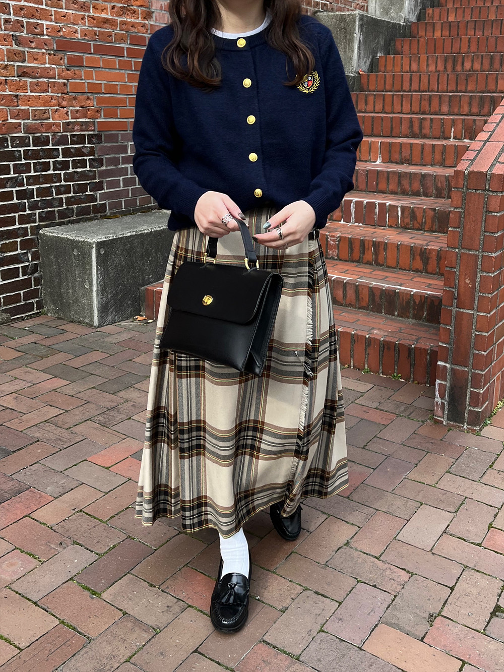 エンブレムゴールドボタンカーディガン | 詳細画像6