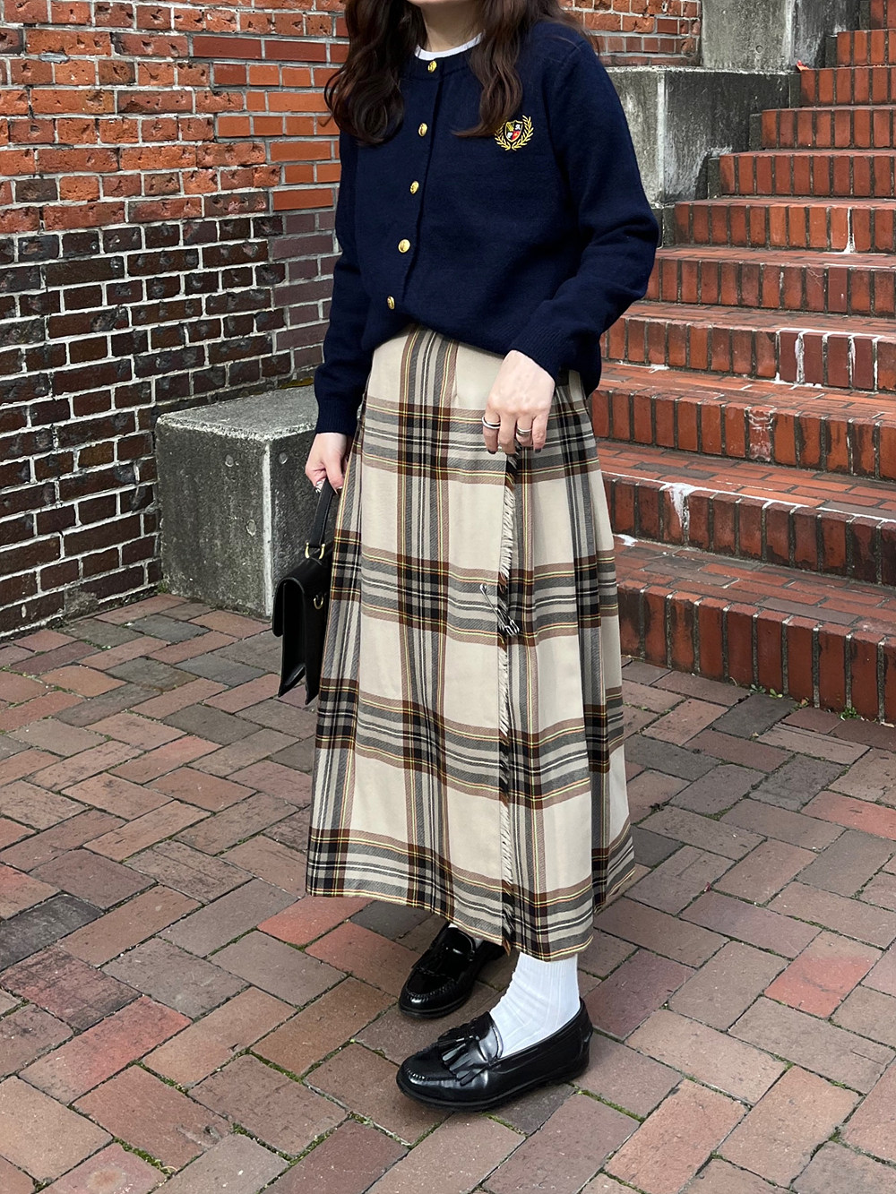 エンブレムゴールドボタンカーディガン | 詳細画像7