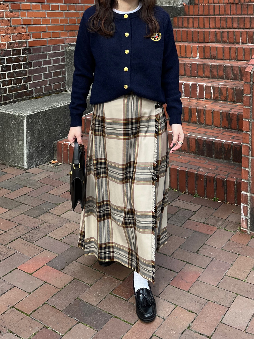 エンブレムゴールドボタンカーディガン | 詳細画像8