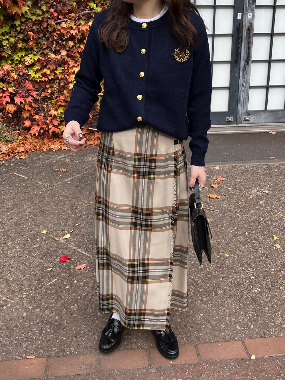 エンブレムゴールドボタンカーディガン | 詳細画像10