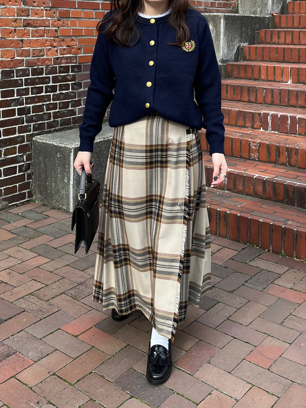 エンブレムゴールドボタンカーディガン | 詳細画像15