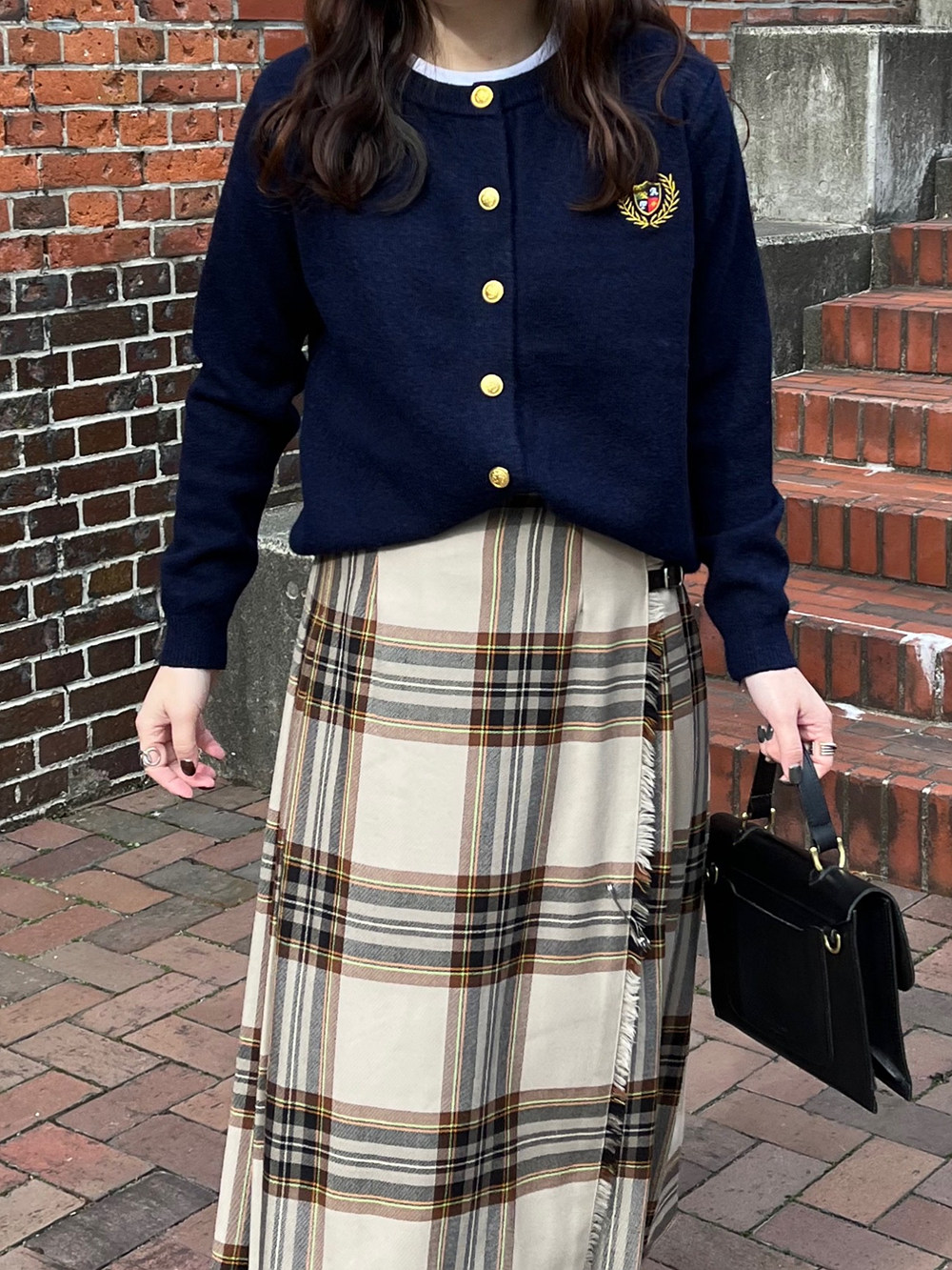 エンブレムゴールドボタンカーディガン | 詳細画像18