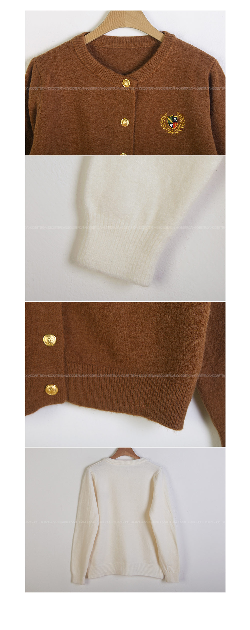 エンブレムゴールドボタンカーディガン | 詳細画像24