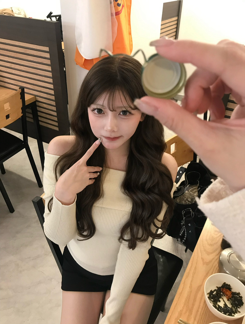 オフショルダーリブニット | 詳細画像9
