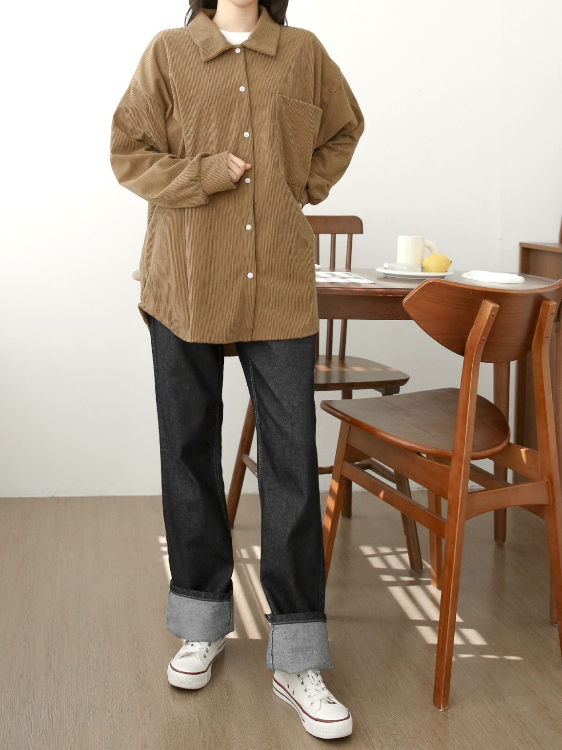 ビッグワンポケットコーデュロイシャツ | 詳細画像3