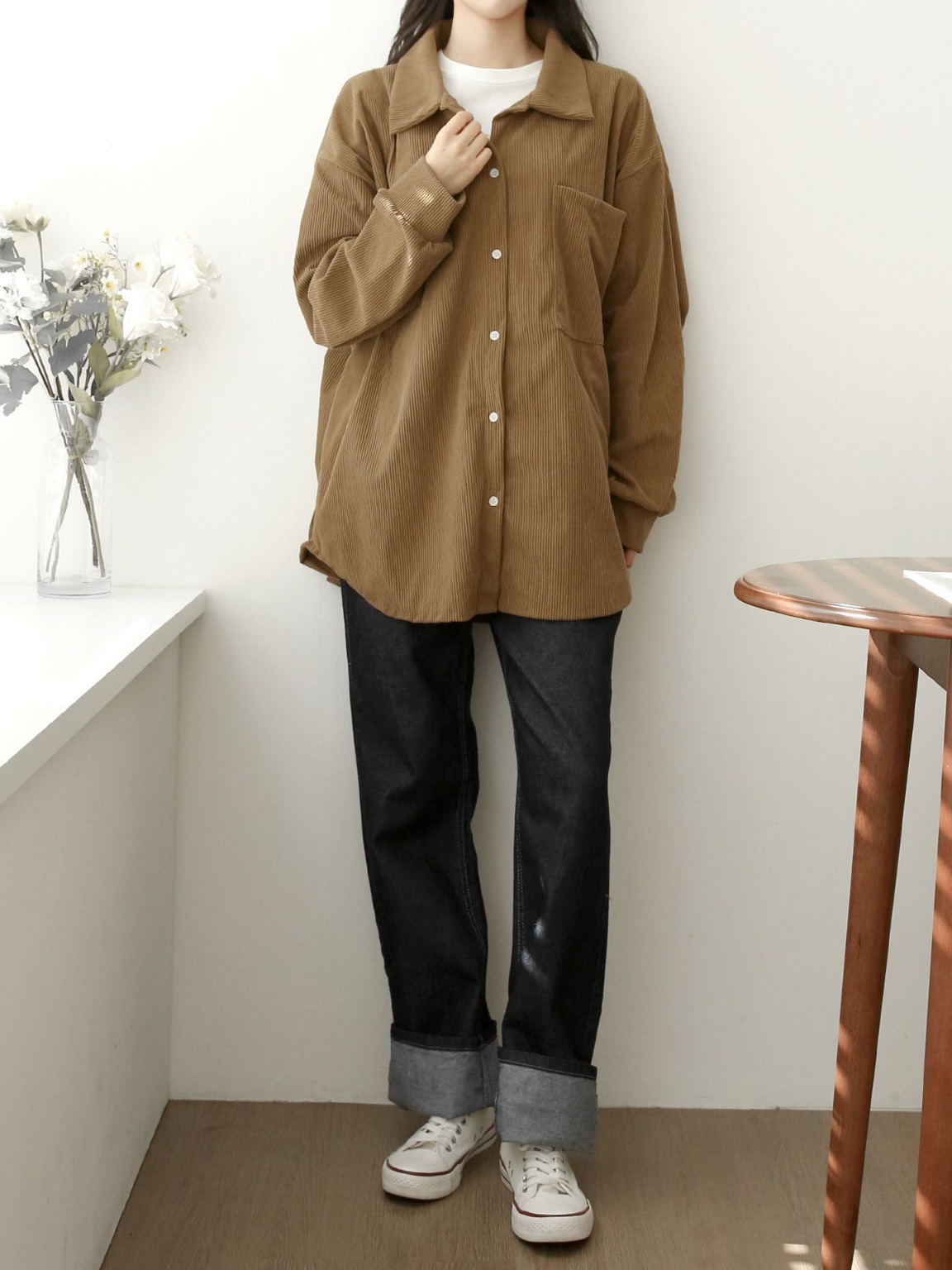 ビッグワンポケットコーデュロイシャツ | 詳細画像7