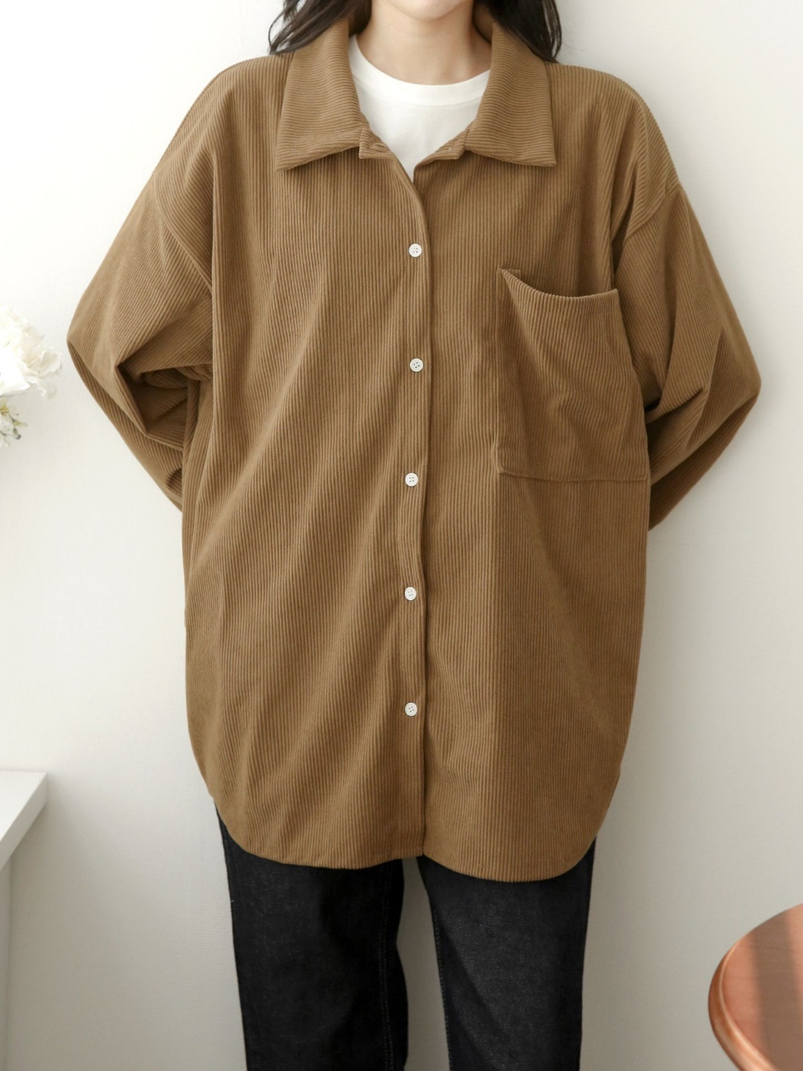 ビッグワンポケットコーデュロイシャツ | 詳細画像10
