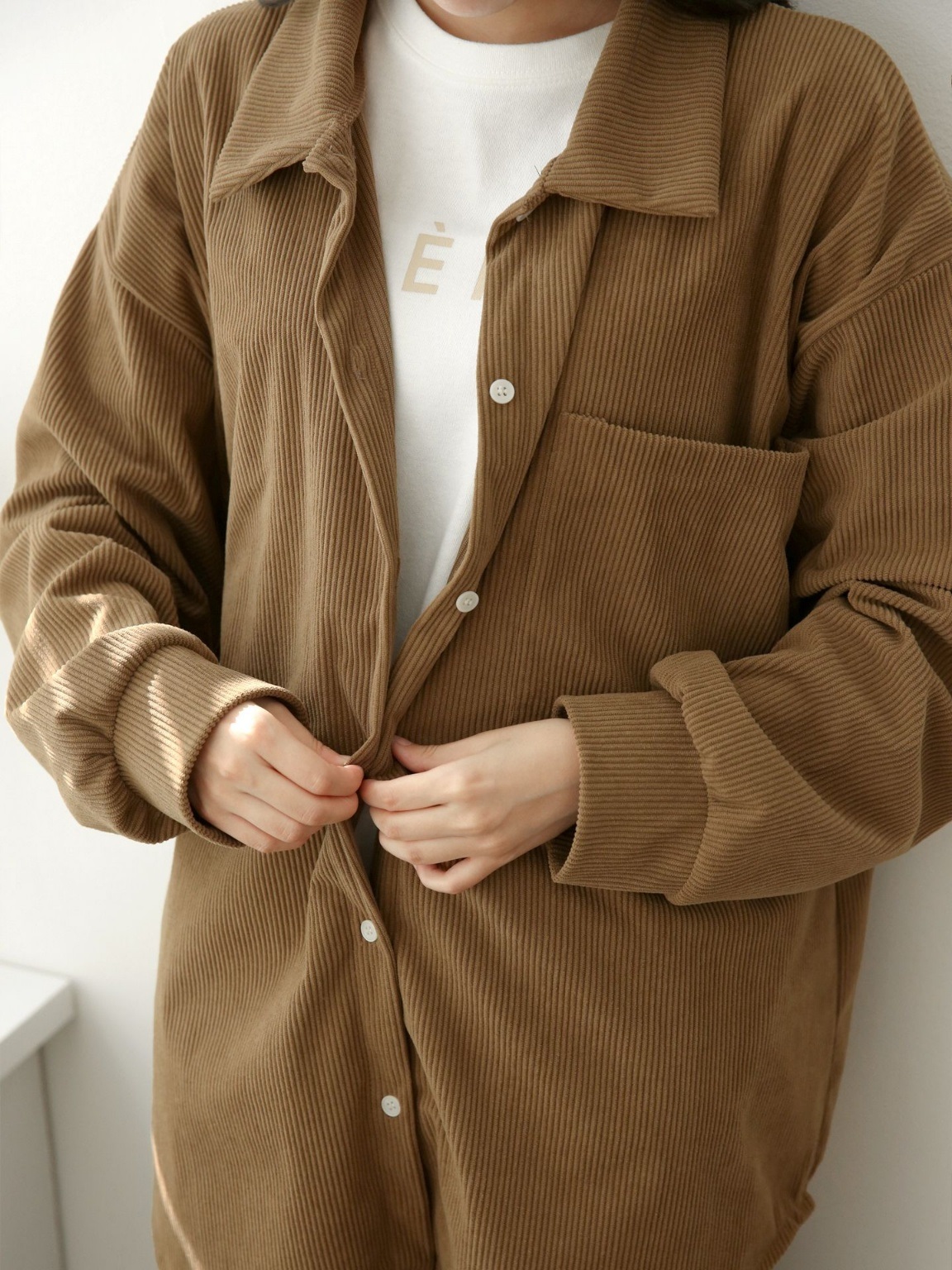 ビッグワンポケットコーデュロイシャツ | 詳細画像18