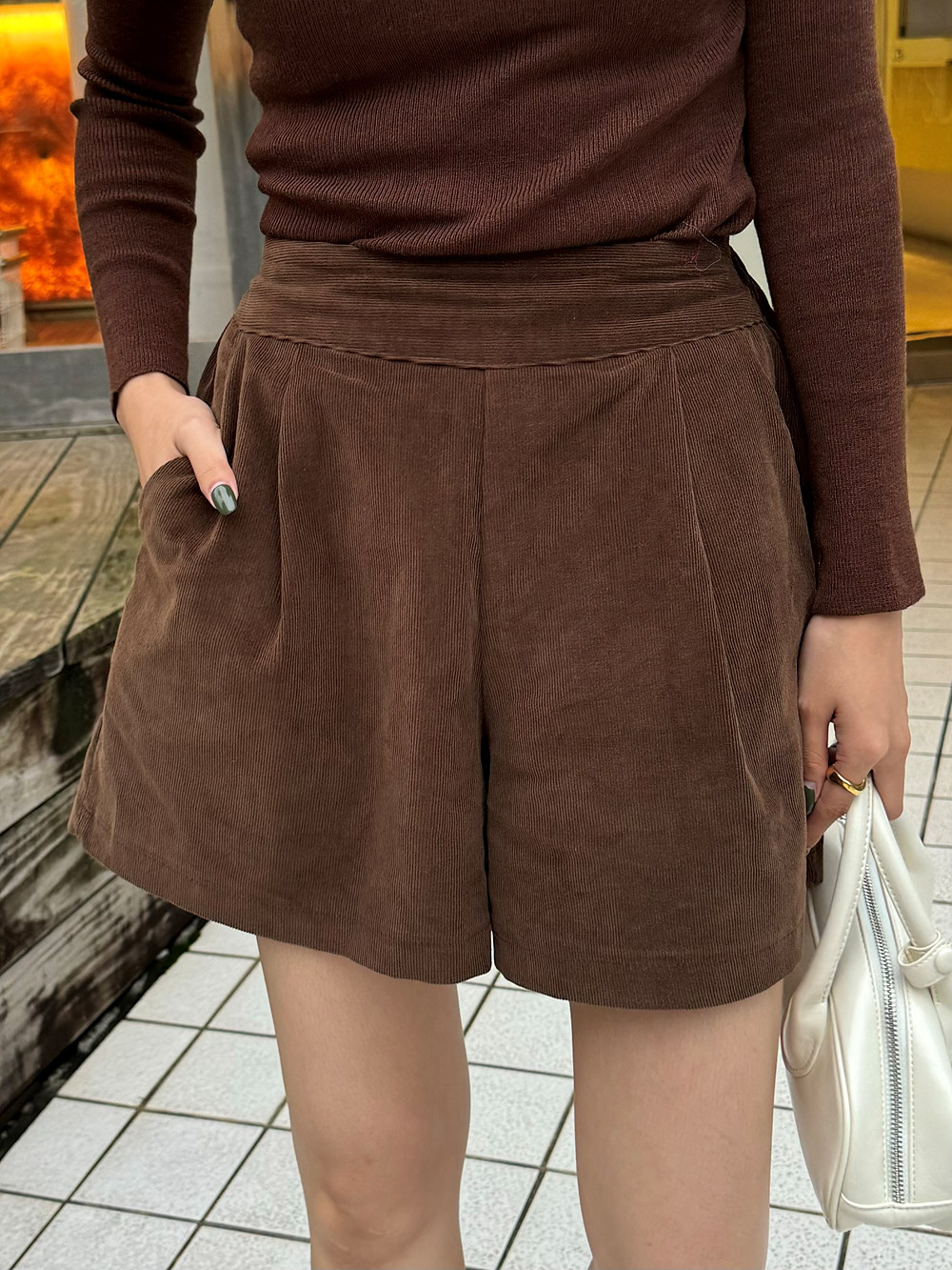 コーデュロイショートパンツ | 詳細画像2