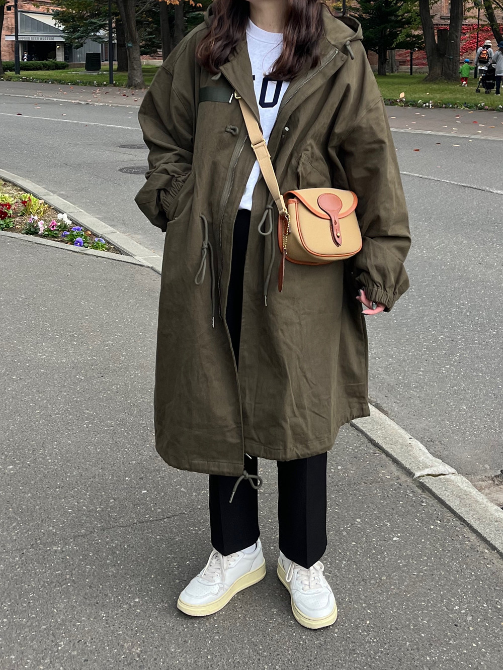 ドロストトグルボタンフードドロストジャンパー | 詳細画像7