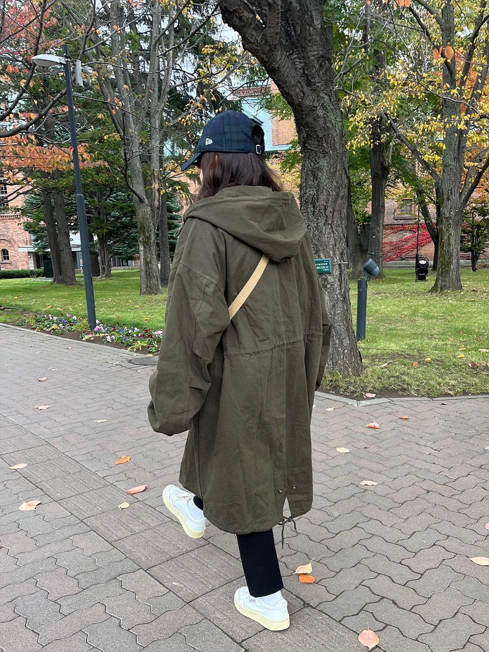 ドロストトグルボタンフードドロストジャンパー | 詳細画像15