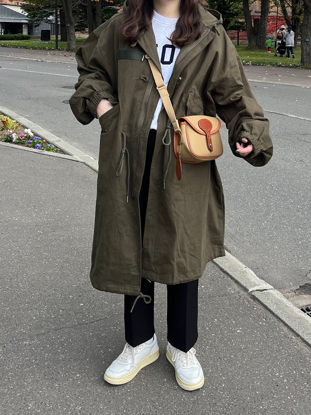 ドロストトグルボタンフードドロストジャンパー | 詳細画像17