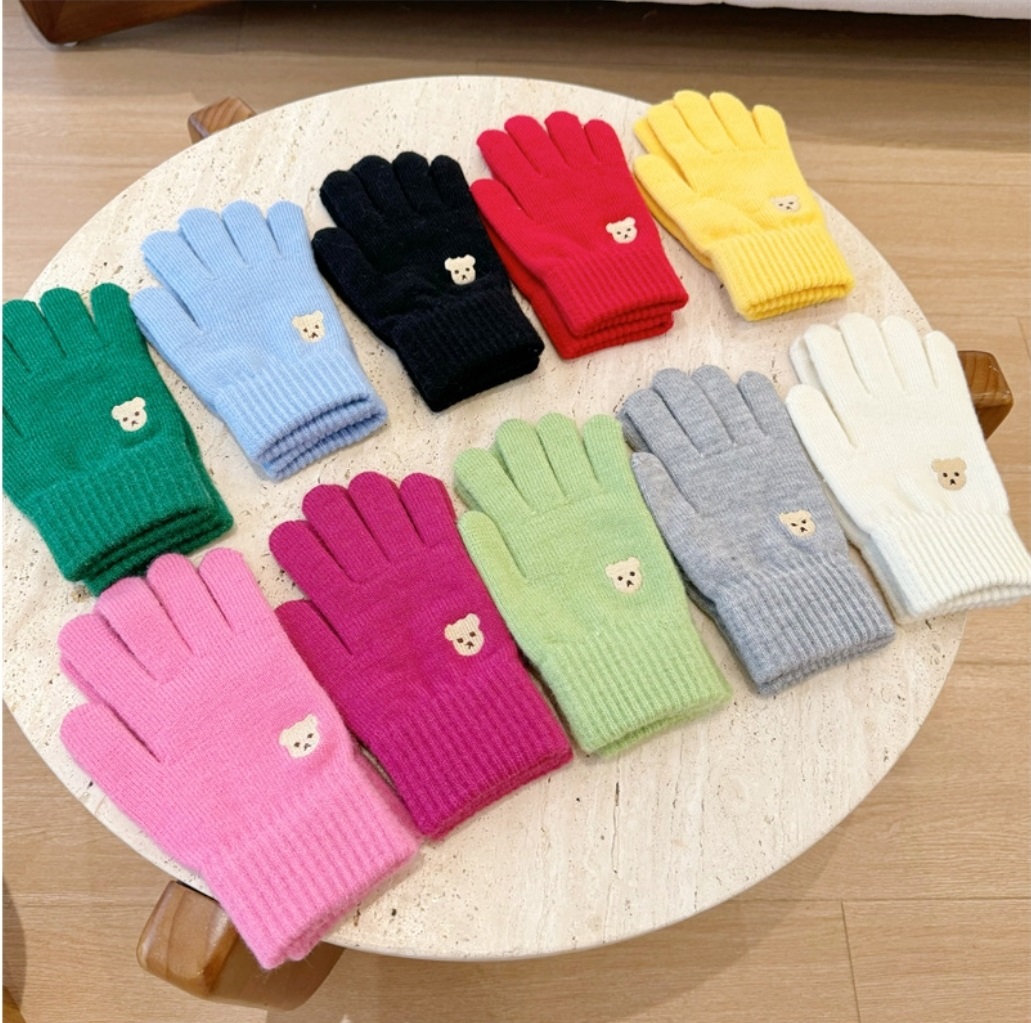 10COLORSミニベア刺繍手袋 | 詳細画像3