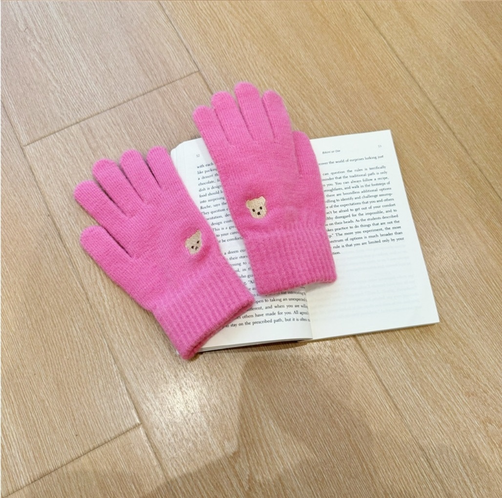 10COLORSミニベア刺繍手袋 | 詳細画像5