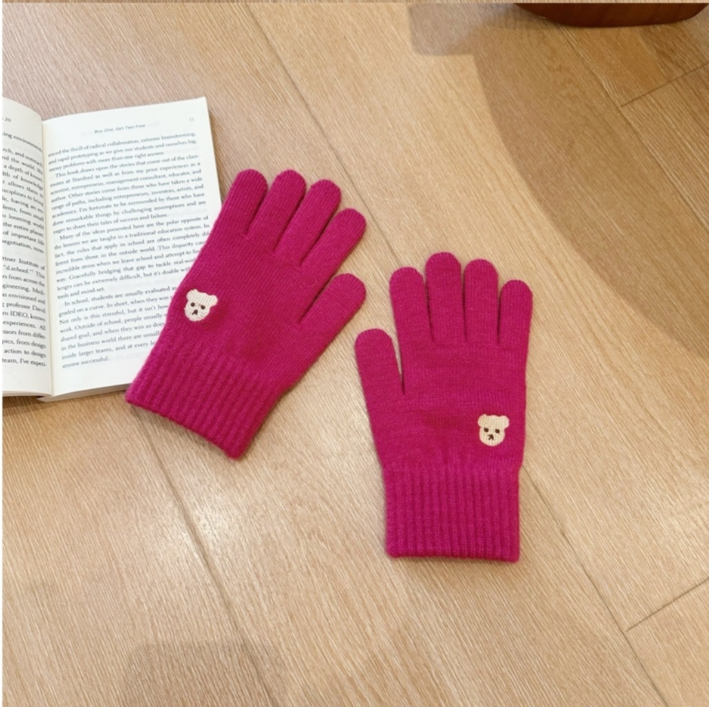 10COLORSミニベア刺繍手袋 | 詳細画像9