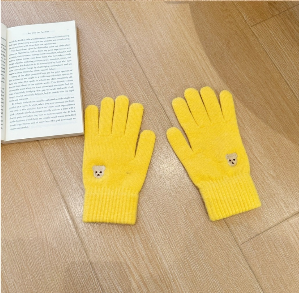 10COLORSミニベア刺繍手袋 | 詳細画像13