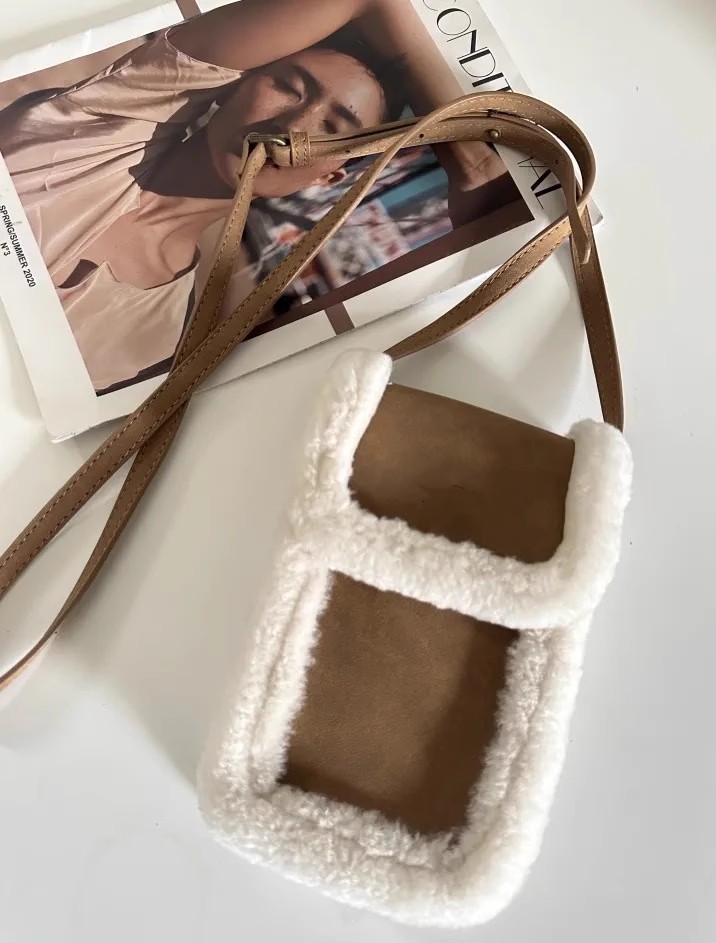 ムートン調フラップショルダーバッグ | 詳細画像5