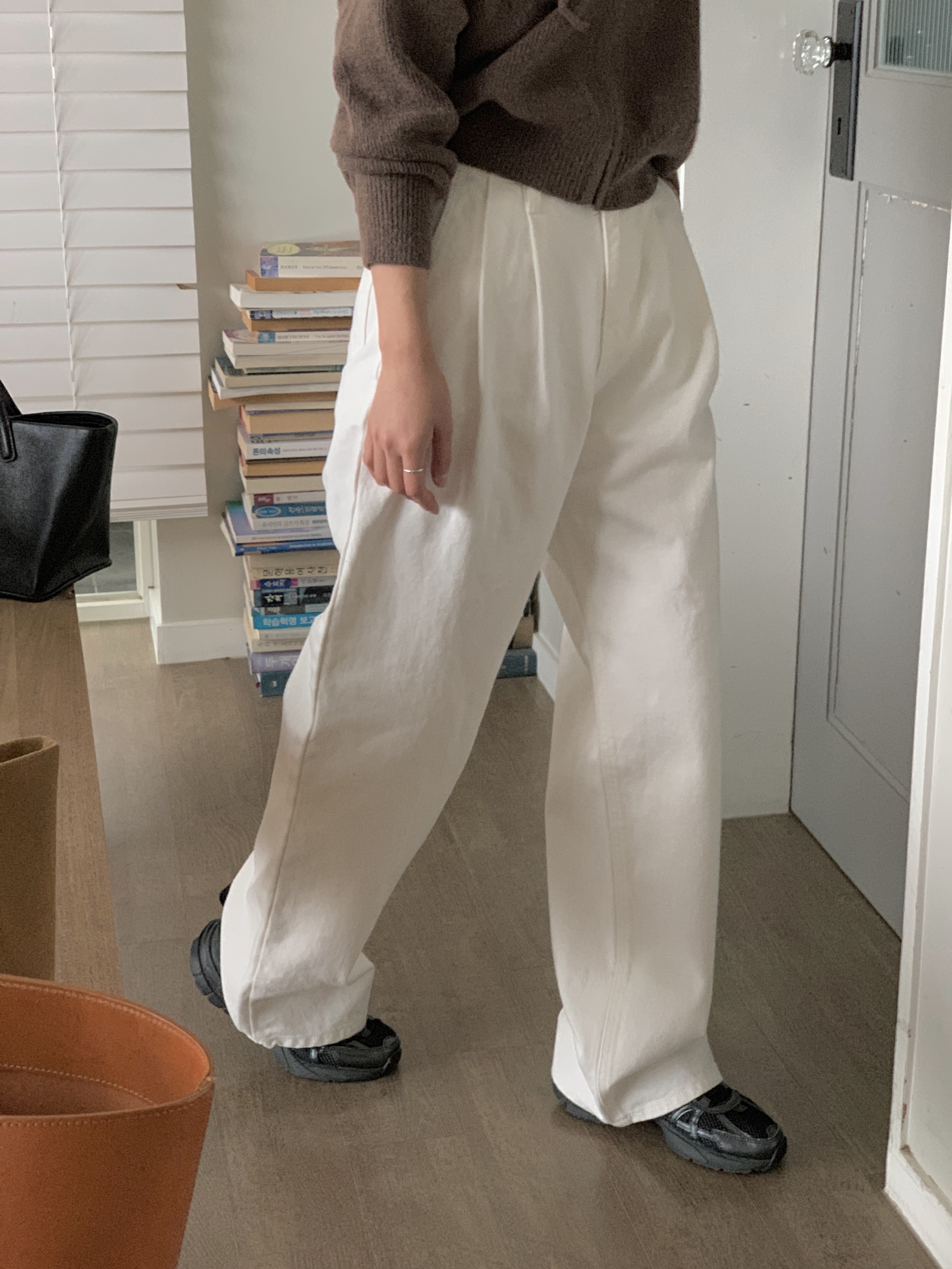 ツータックワイドコットンパンツ | 詳細画像3