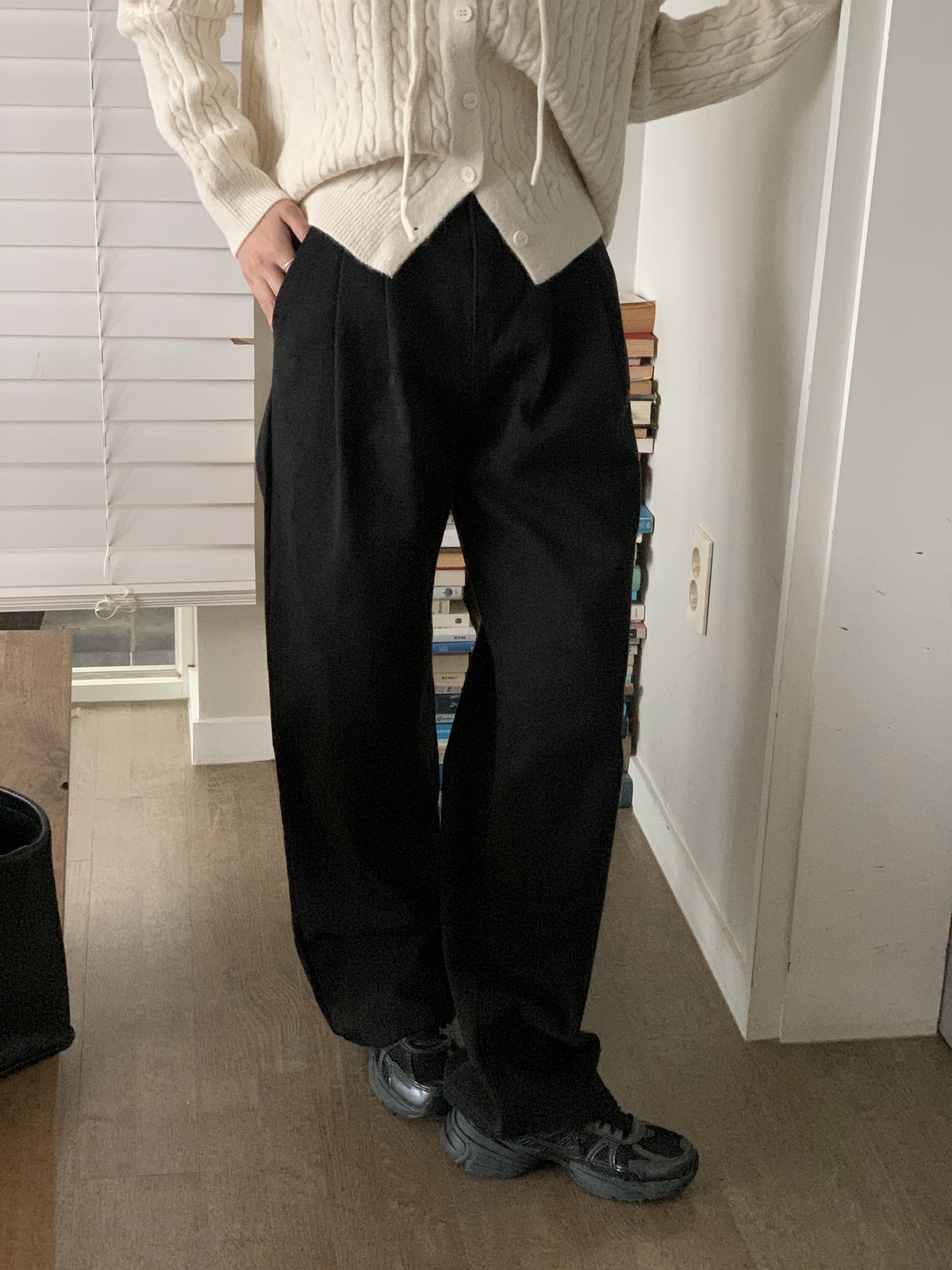 ツータックワイドコットンパンツ | 詳細画像8