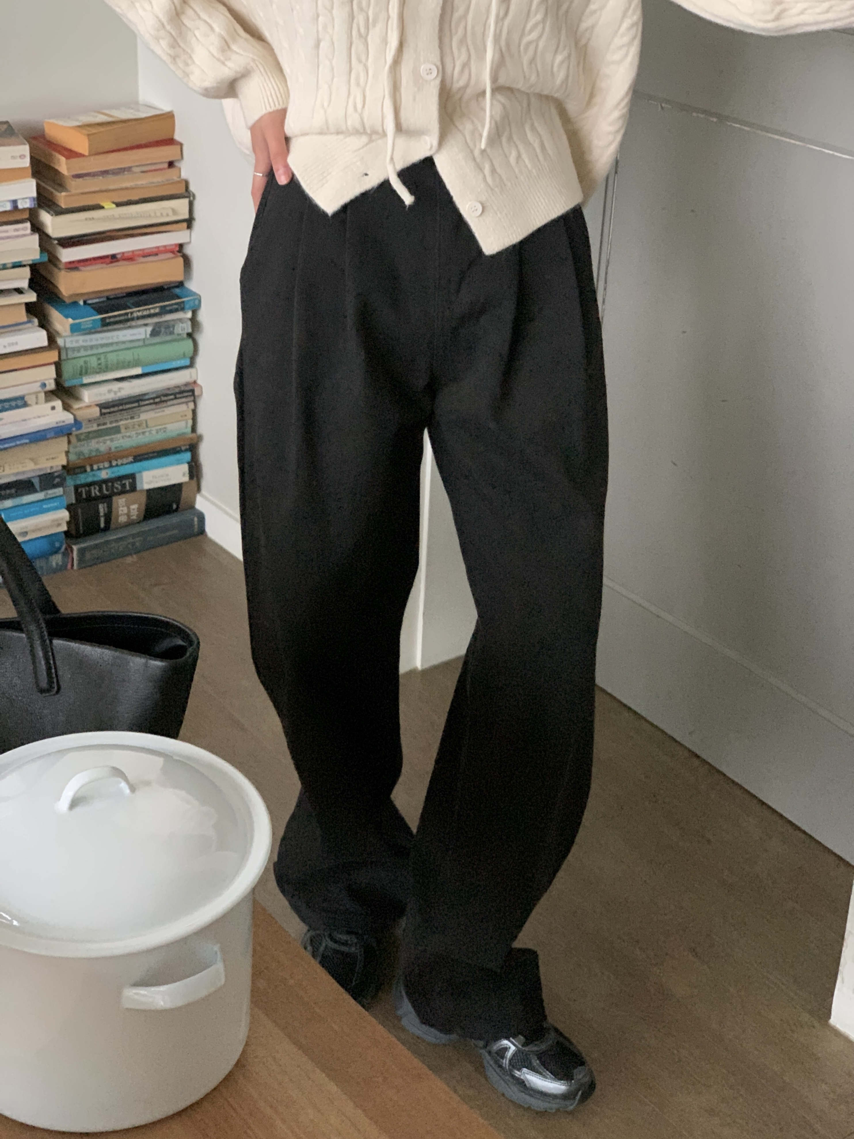 ツータックワイドコットンパンツ | 詳細画像12