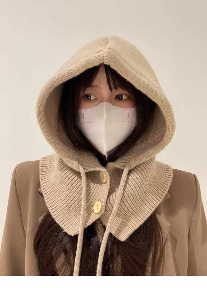 ボタンドロストニットバラクラバ | 詳細画像4