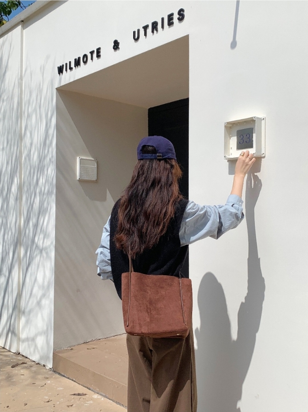 2WAYスエード調パイピングビッグバッグ | 詳細画像3